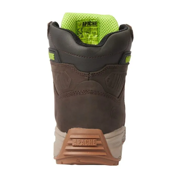 Apache Moose Jaw Brown Leather Waterproof Safety Boot