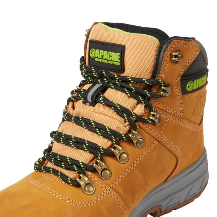 Apache Moose Jaw Wheat Leather Waterproof Safety Boot