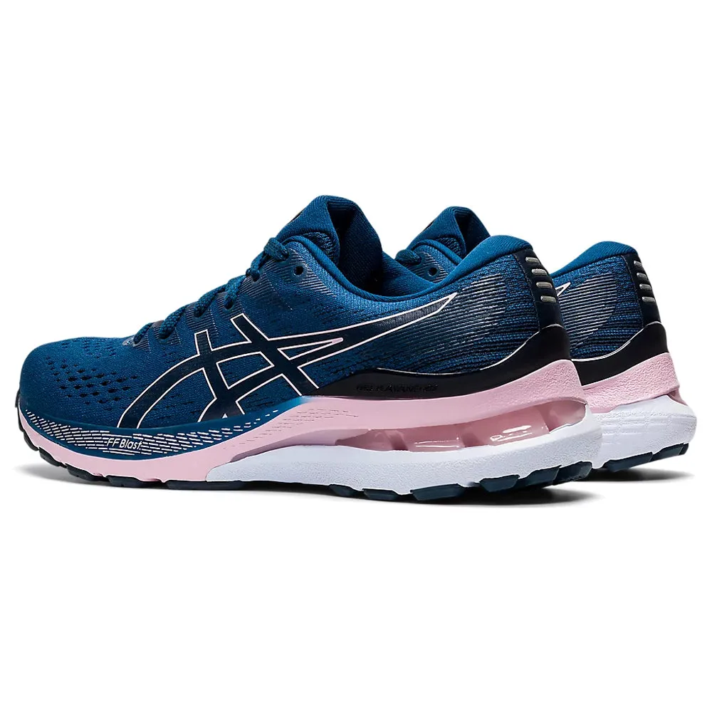 ASICS GEL-KAYANO 28 (W) - (MAKO BLUE/ BARELY ROSE) RUNNING SHOES