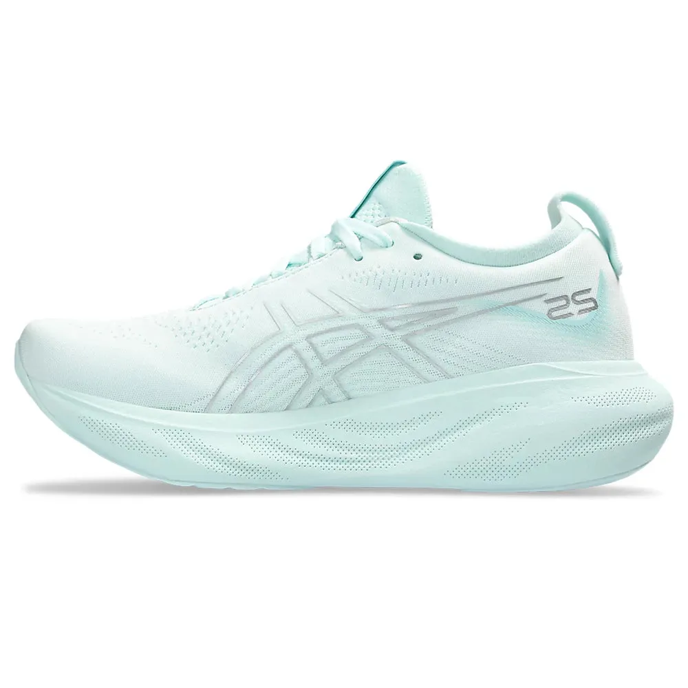 ASICS GEL NIMBUS 25 (W) - (SOOTHING SEA/ PURE SILVER) RUNNING SHOES