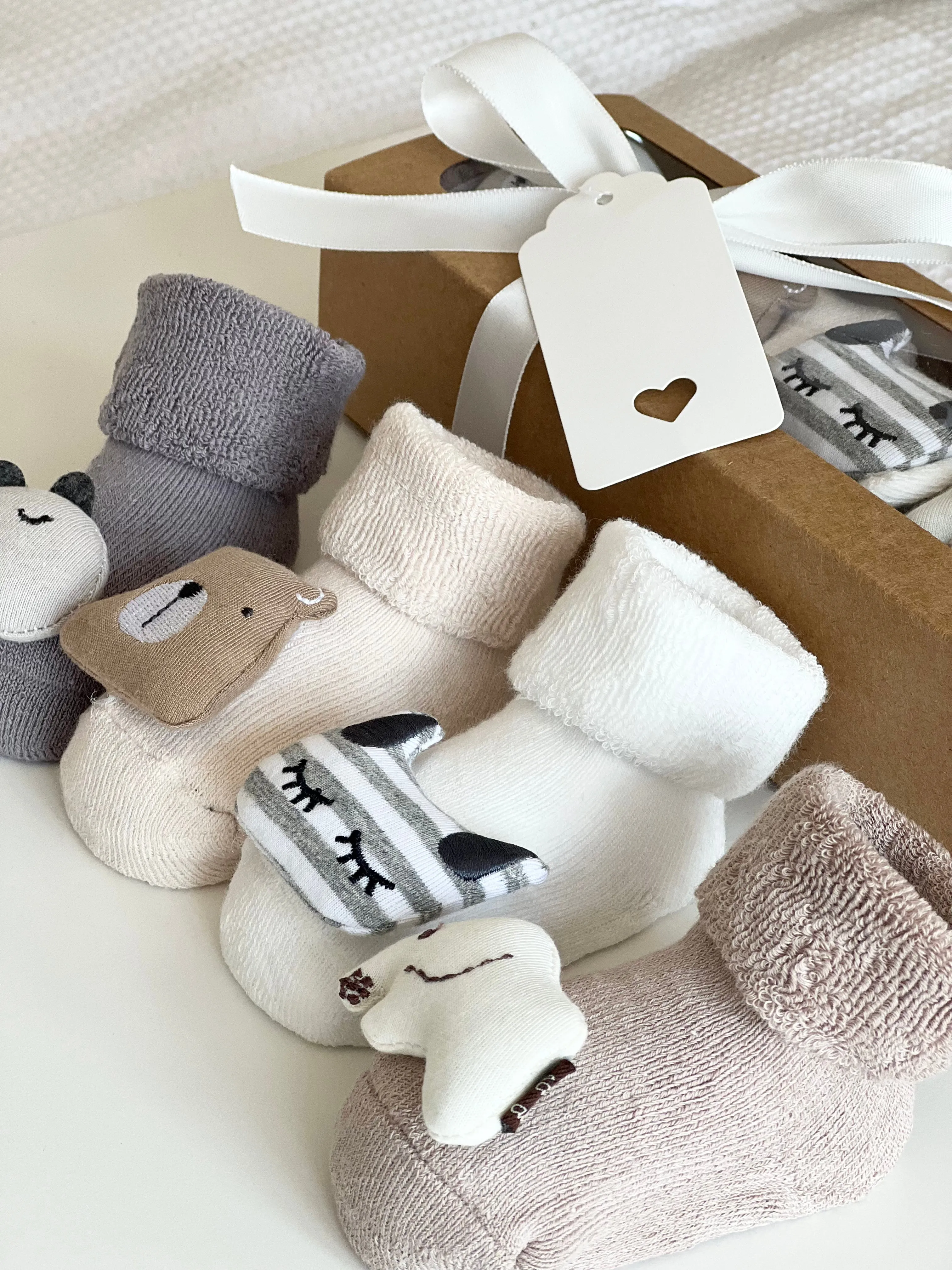 Baby Gift Box - The Cute Sock Collection