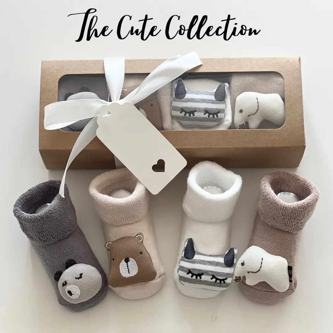 Baby Gift Box - The Cute Sock Collection