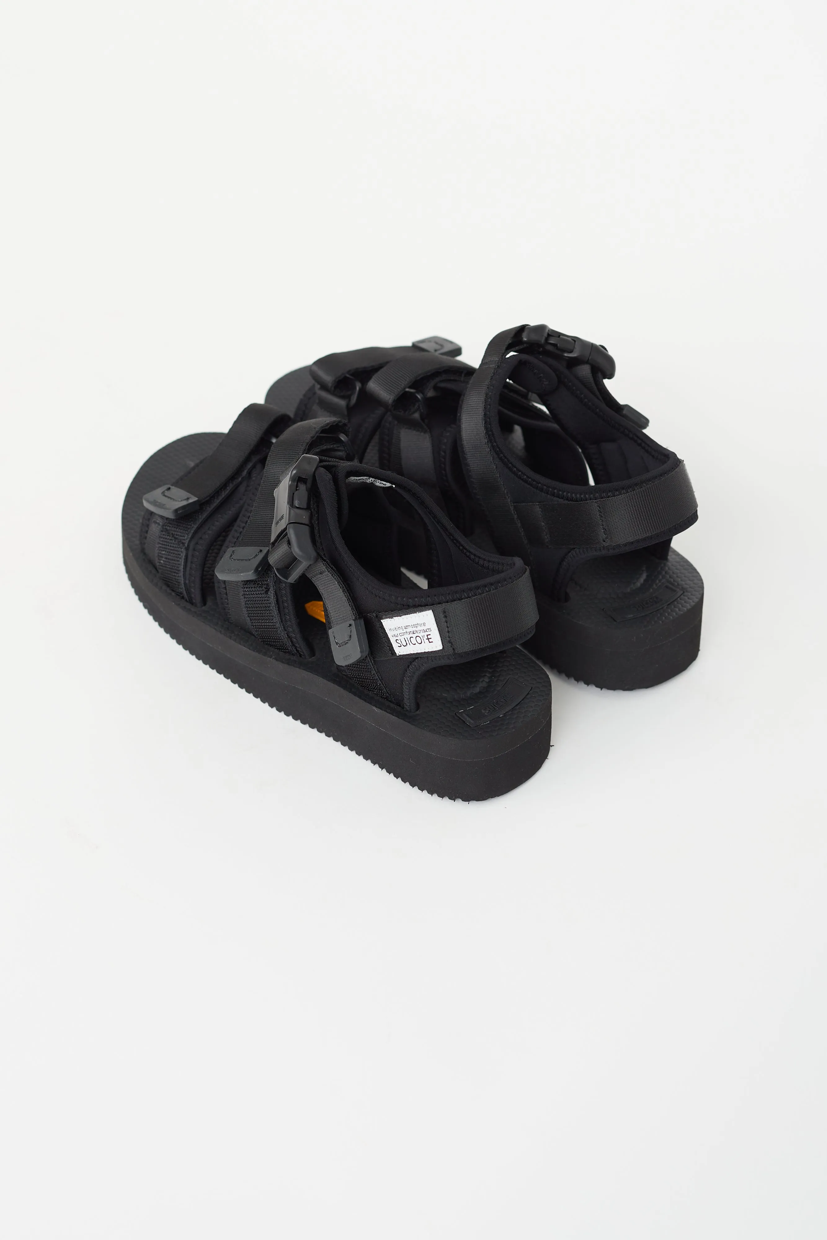 Black Chunky Sport Sandal