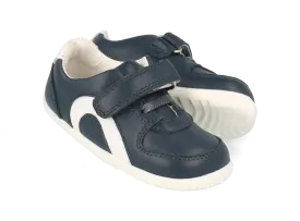 Bobux Step Up Comet - Navy and White