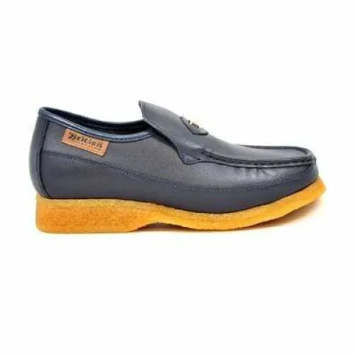 British Walkers Power Men's Navy Leather