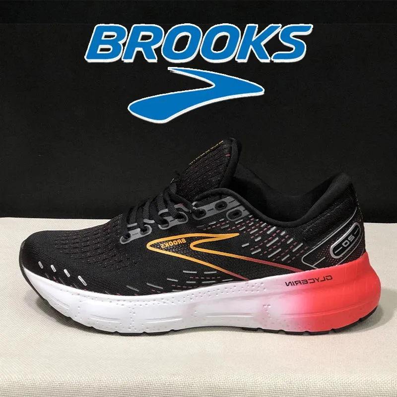 BROOKS Glycerin 20 New Sports Shoes for Men Spring Autumn Mesh Breathable Men's Ultra-light Shock-absorbing Running Shoes Men