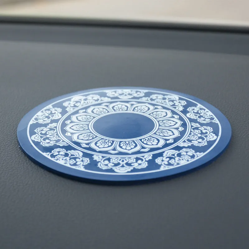 Car Mobile Phone Anti-Slip Mat Round