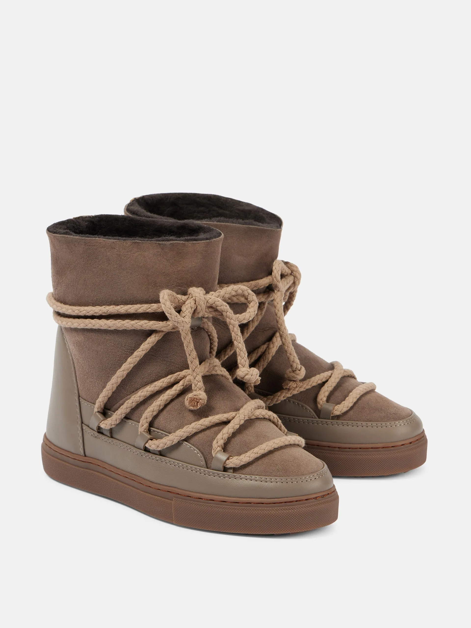 Classic Wedge leather snow boots