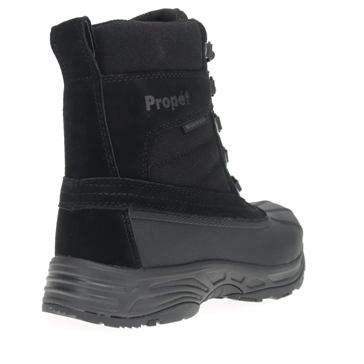 Cortland Black Waterproof Ankle Boots