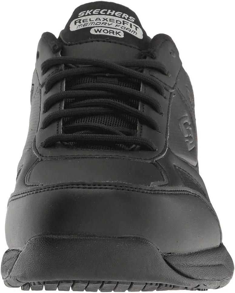 Dighton Sneakers - Bricelyn SKECHERS Work, Black Synthetic/Leather