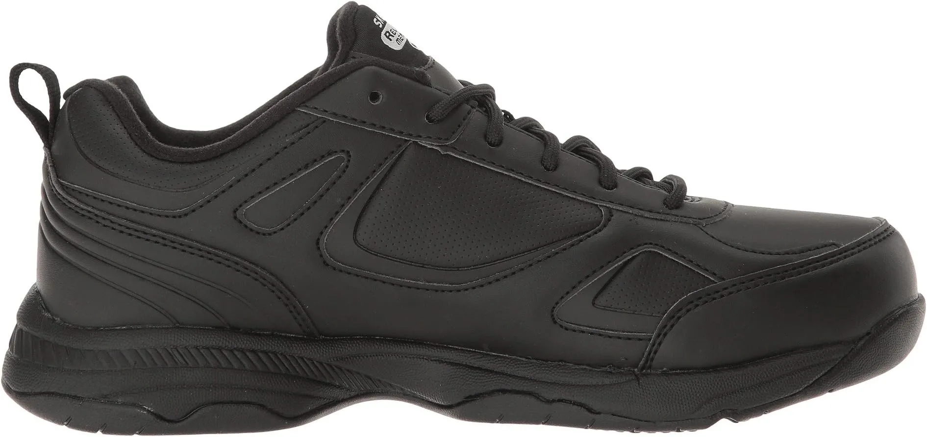 Dighton Sneakers - Bricelyn SKECHERS Work, Black Synthetic/Leather