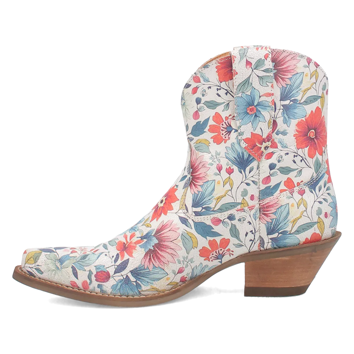 Dingo Pixie Rose - Women's Leather Cowgirl Boots