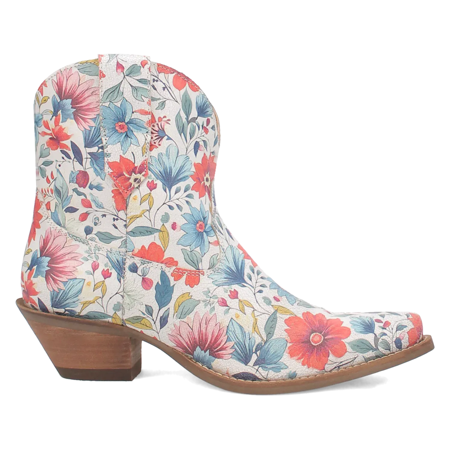 Dingo Pixie Rose - Women's Leather Cowgirl Boots