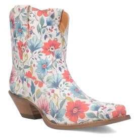 Dingo Pixie Rose - Women's Leather Cowgirl Boots