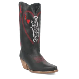 Dingo Queen A Hearts - Women's Leather Cowgirl Boots