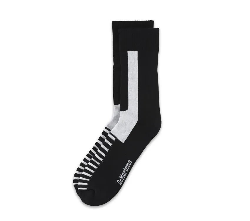 Dr Martens Double Doc Socks Black / White