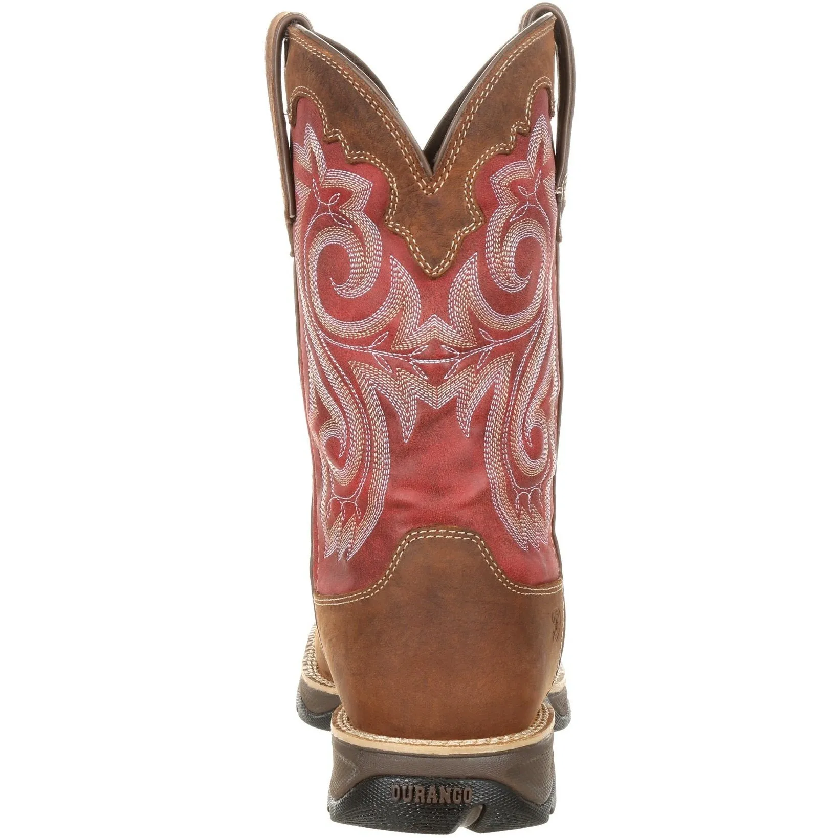 Durango Women's Lady Rebel 10" Comp Toe WP Western Work Boot - DRD0220