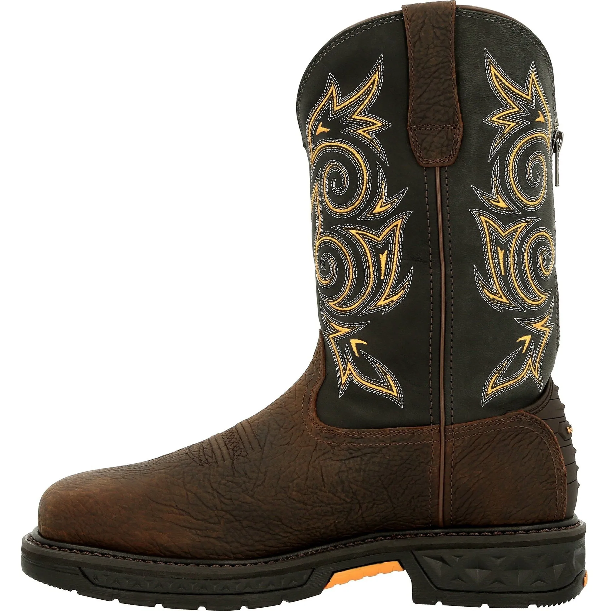 Georgia Men's Carbo-Tec LT 11" Steel Toe Western Work Boot Brown- GB00437