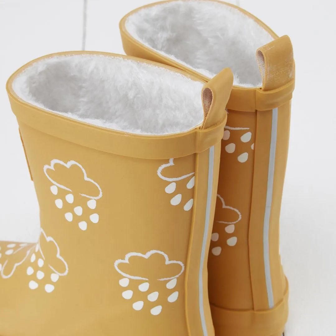 Grass & Air Colour-Revealing Wellies - Ochre