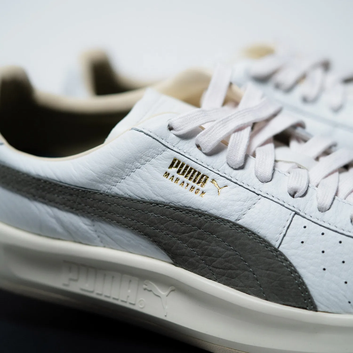 Marathon x Puma Made in Italy GV Special - White/Flat Medium Gray