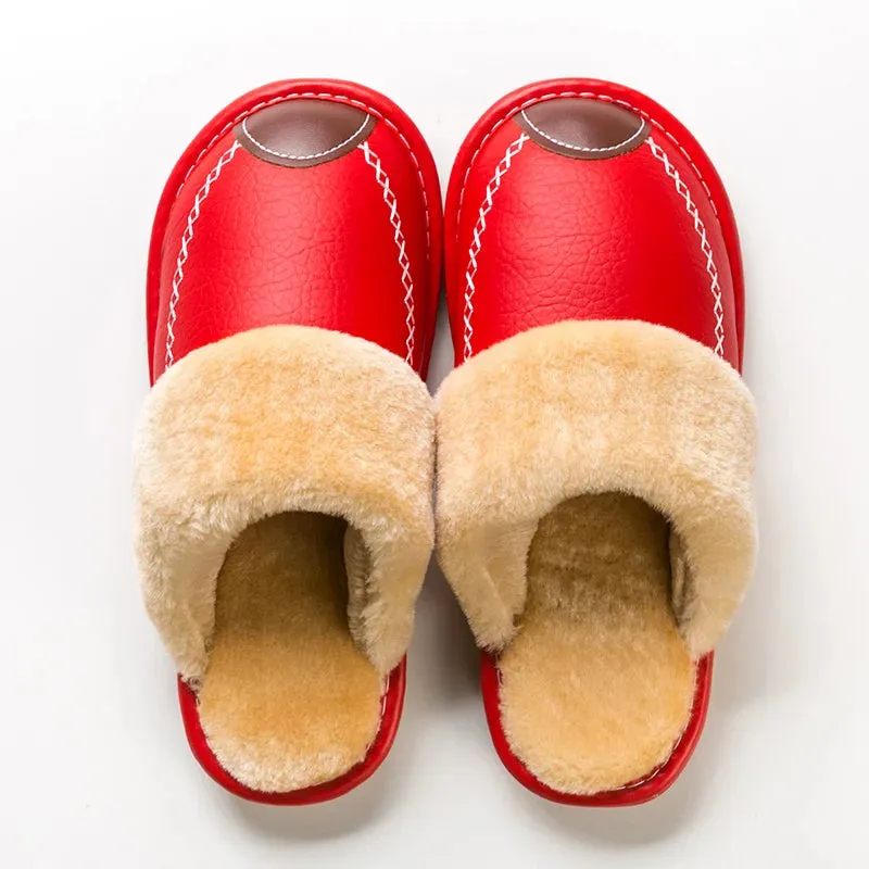 Men Leather Slippers