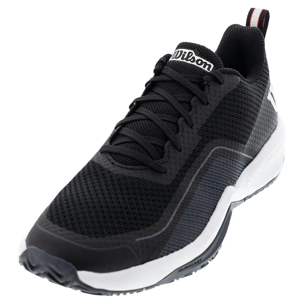 Men's Rush Pro Lite Tennis Shoes Black and Ebony