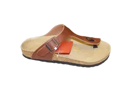 Neckermann Classic Thong Shoe Tan Brown