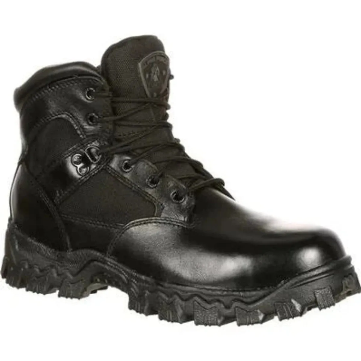 Rocky Alpha Force Women's Waterproof Soft Toe Work Boots Fq0004167 In Black