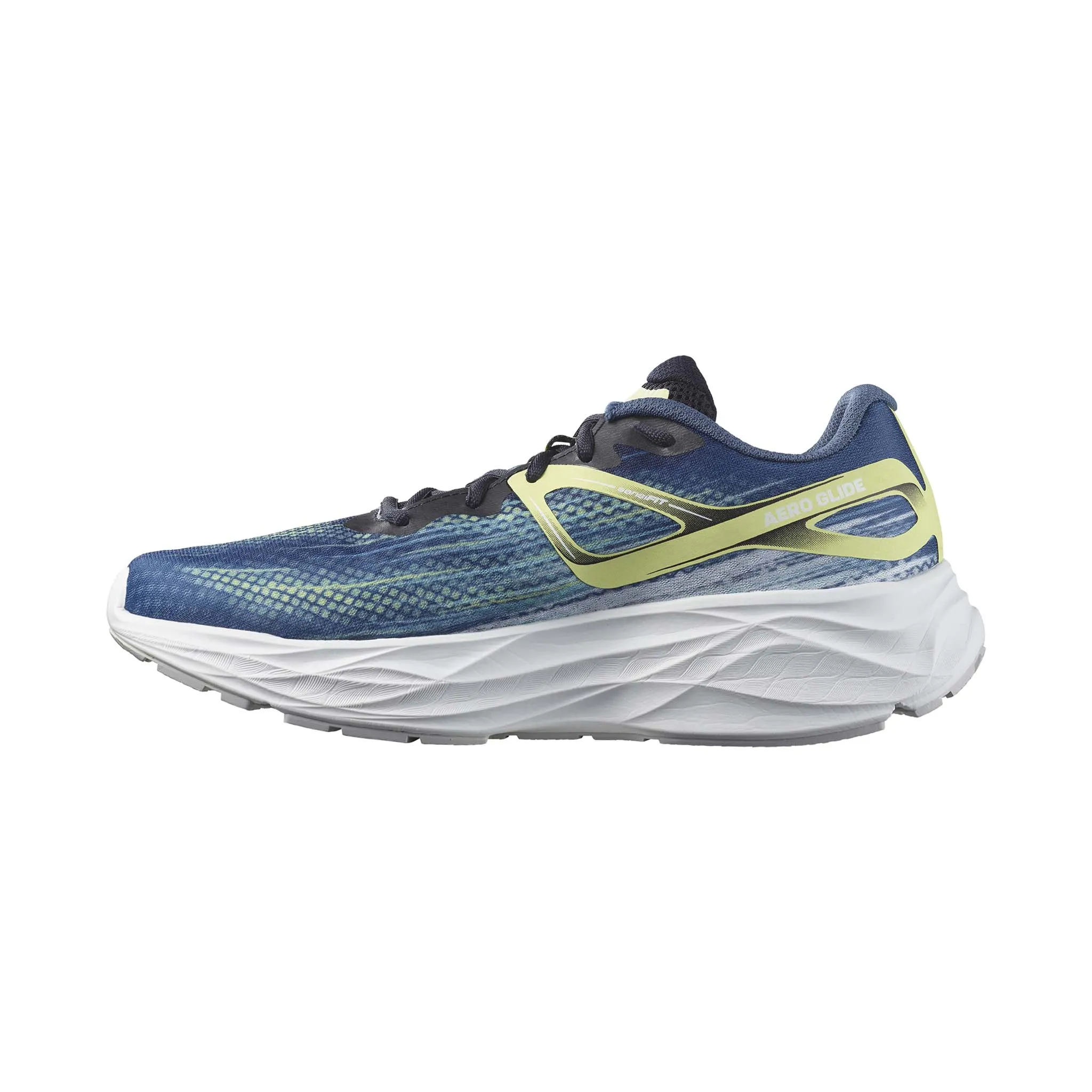 Salomon | Men's Aero Glide Running Shoes - Blue Ashes