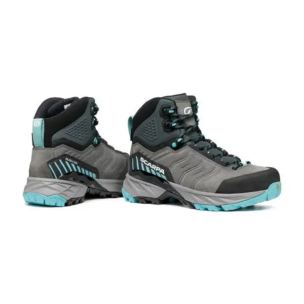 Scarpa Rush Trek GTX Womens Hiking Boot - Midgray Aqua