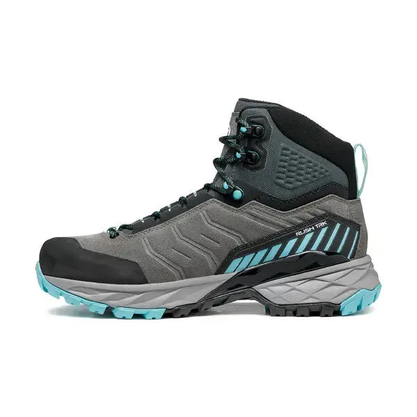 Scarpa Rush Trek GTX Womens Hiking Boot - Midgray Aqua