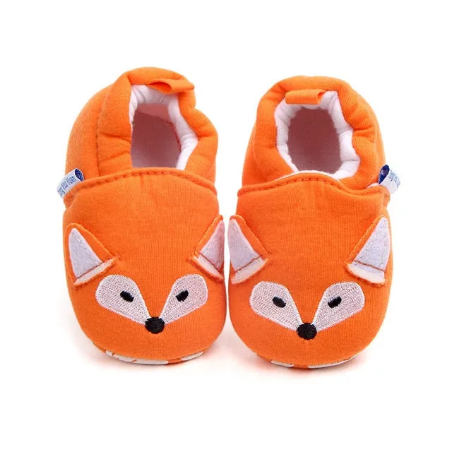 Spring and autumn new non-slip soft bottom baby toddler shoes baby boy girl  baby cotton shoes cartoon can not drop shoes0-12