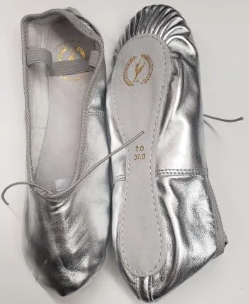 Tendu -- Women's Full Sole Ballet -- Silver