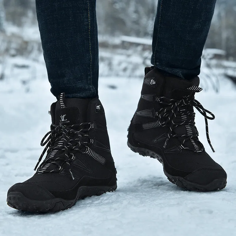 waterproof non-slip hiking boots Outdoor snow