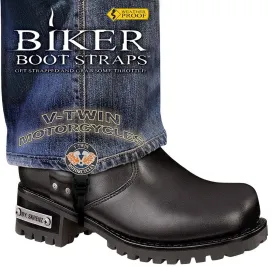 Weather Proof- Boot Straps- V-Twin Engine - 6 Inch - BBS/VT6