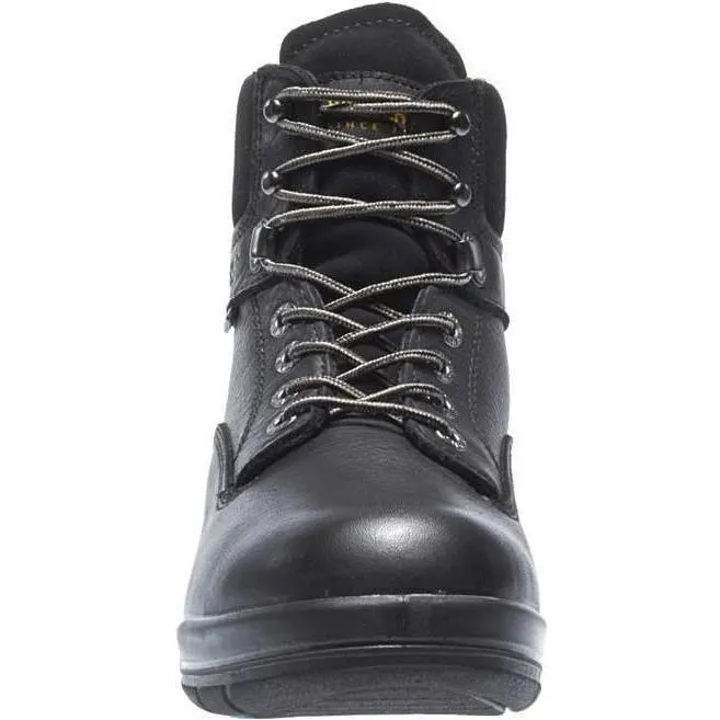 Wolverine Men's DuraShocks SR 6" WP Direct Attach Work Boot Black W03123