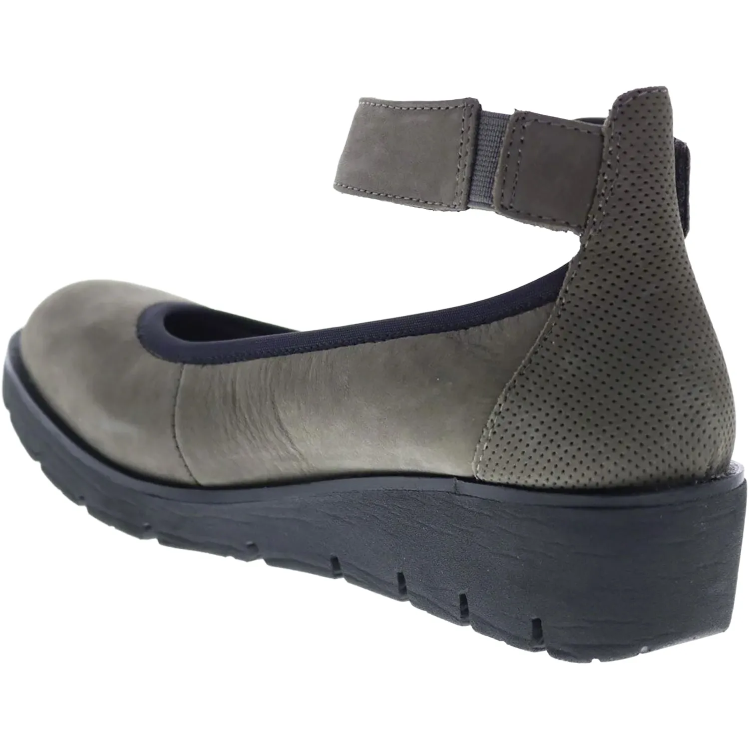 Women's Earth Zurich Sion Thunder Grey Soft Buck Leather