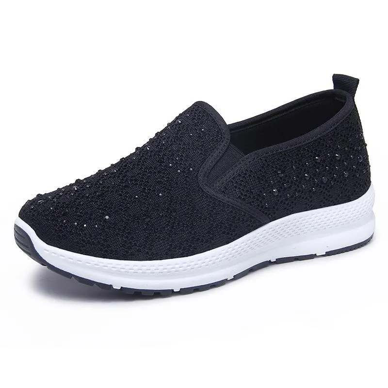 Women's flying woven non-slip orthopedic shoes