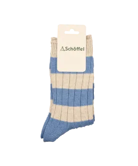 Women's Hilton Rugby Socks - Powder Blue