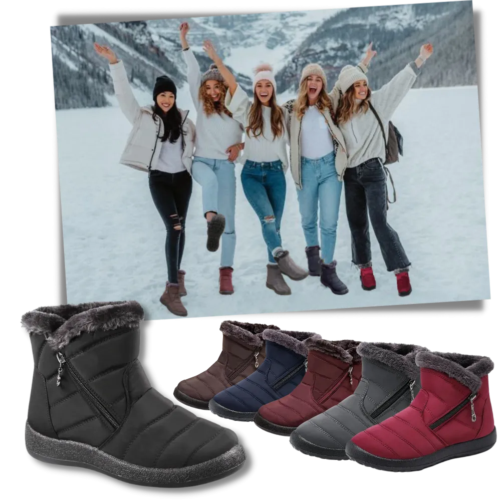 Women's Warm Waterproof Snow Boots