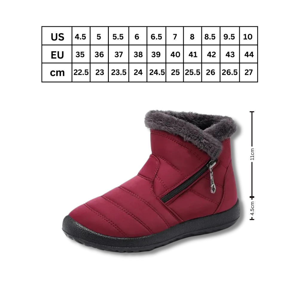 Women's Warm Waterproof Snow Boots